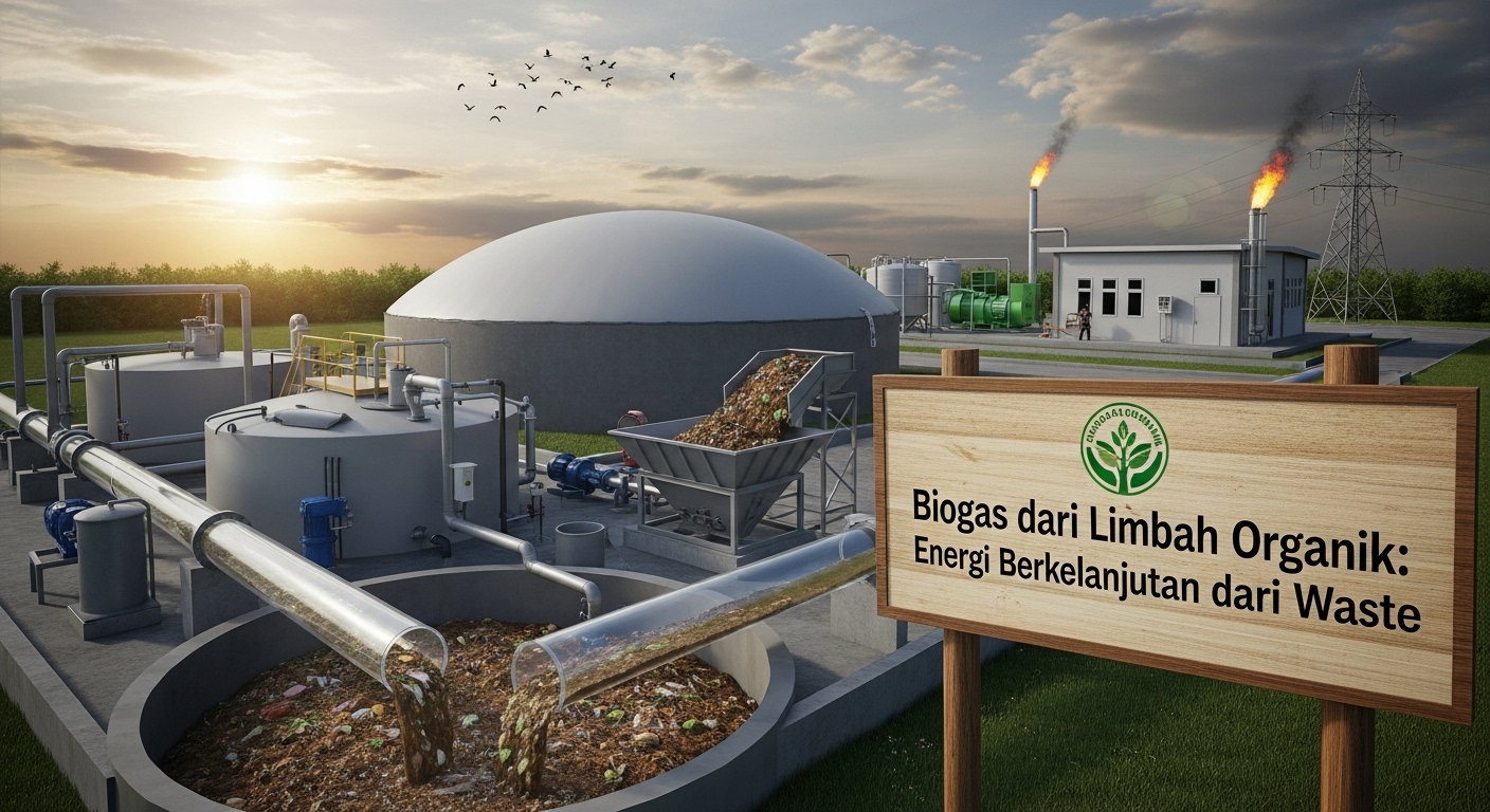 Biogas dari Limbah Organik: Energi Berkelanjutan dari Waste