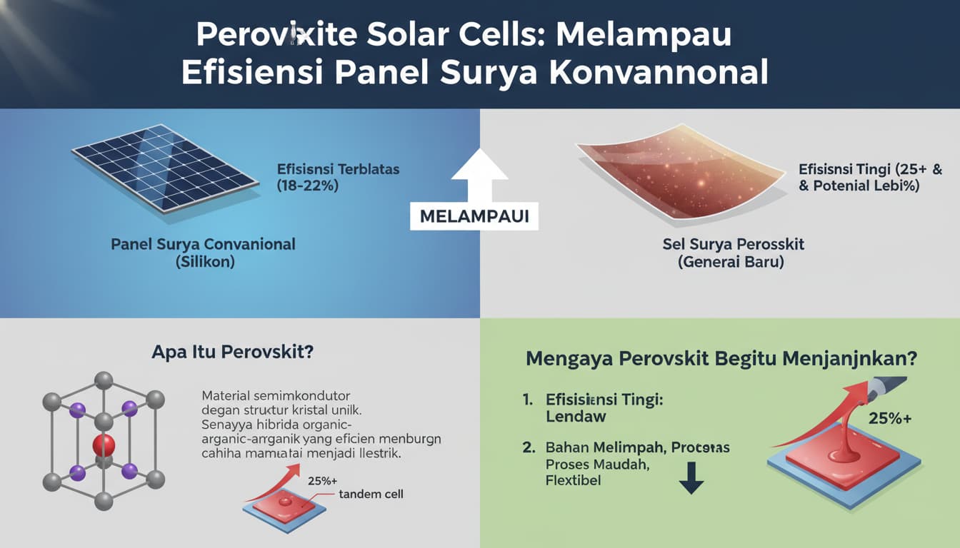 Perovskite Solar Cells: Melampaui Efisiensi Panel Surya Konvensional